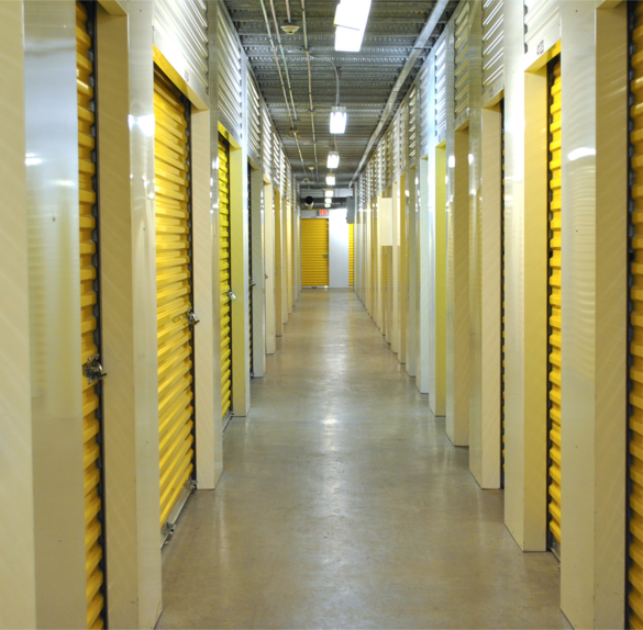 Downtown U-Lok Storage facility in Vancouver, offering secure, climate-controlled self-storage units with easy online rentals.