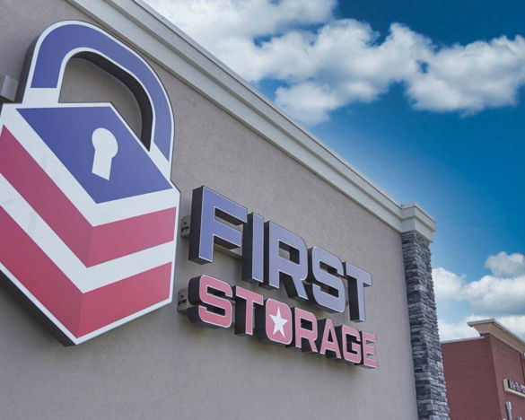 First Storage Sign