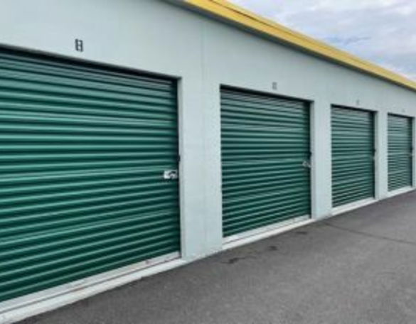 Green Outdoor Storage Units