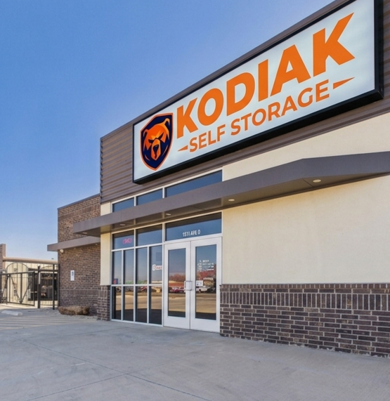 Kodiak Self Storage store sign