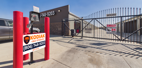 Kodiak Self Storage - Keypad Sign