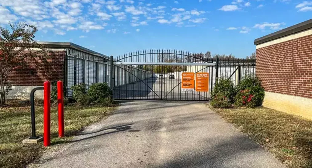 Exterior of a Mini Mall Storage facility