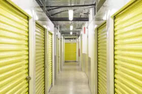 Interior Self Storage Facility Hallway