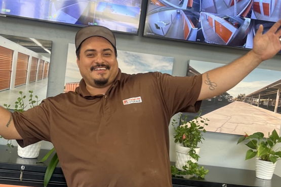 self storage employee