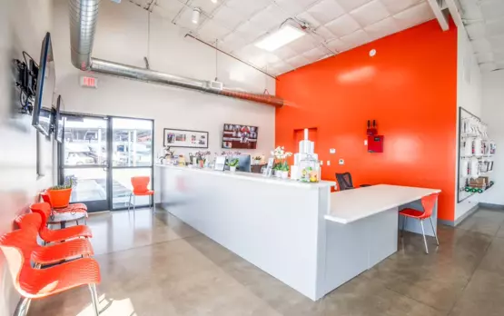 porterville storage reception area