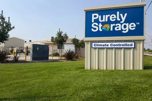 Purely Storage facility at 201 Gertrude Ave, Atwater, California – clean and affordable self storage units.