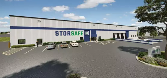 Secure StorSafe Self Storage Exterior