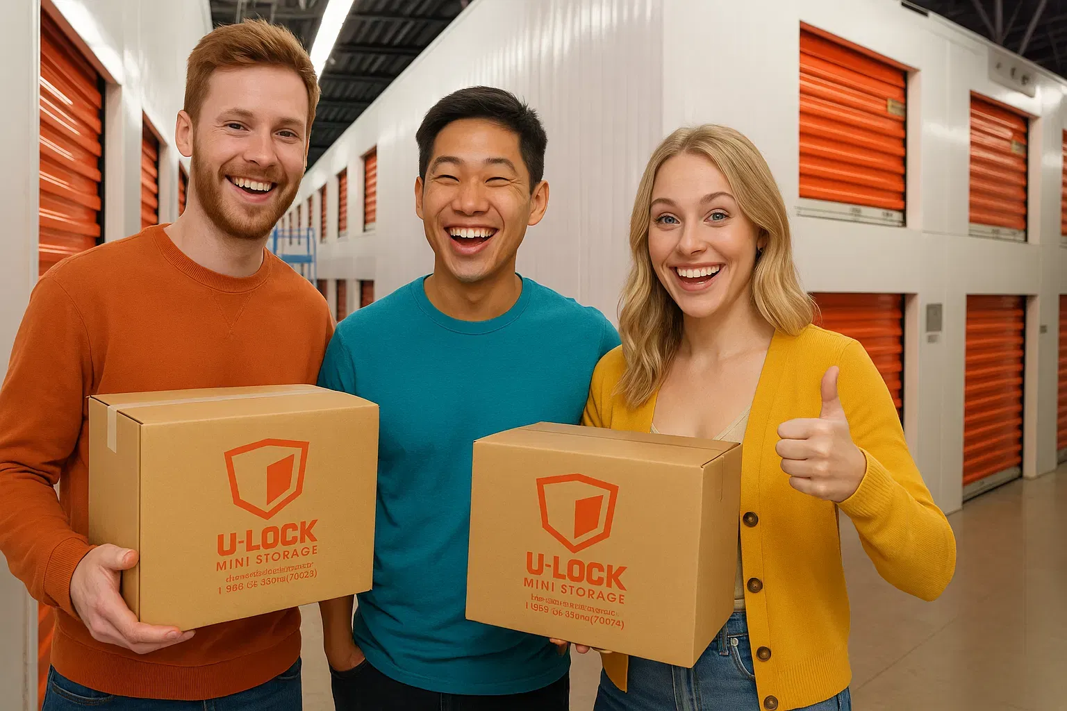 U-Lock Employees Smiling