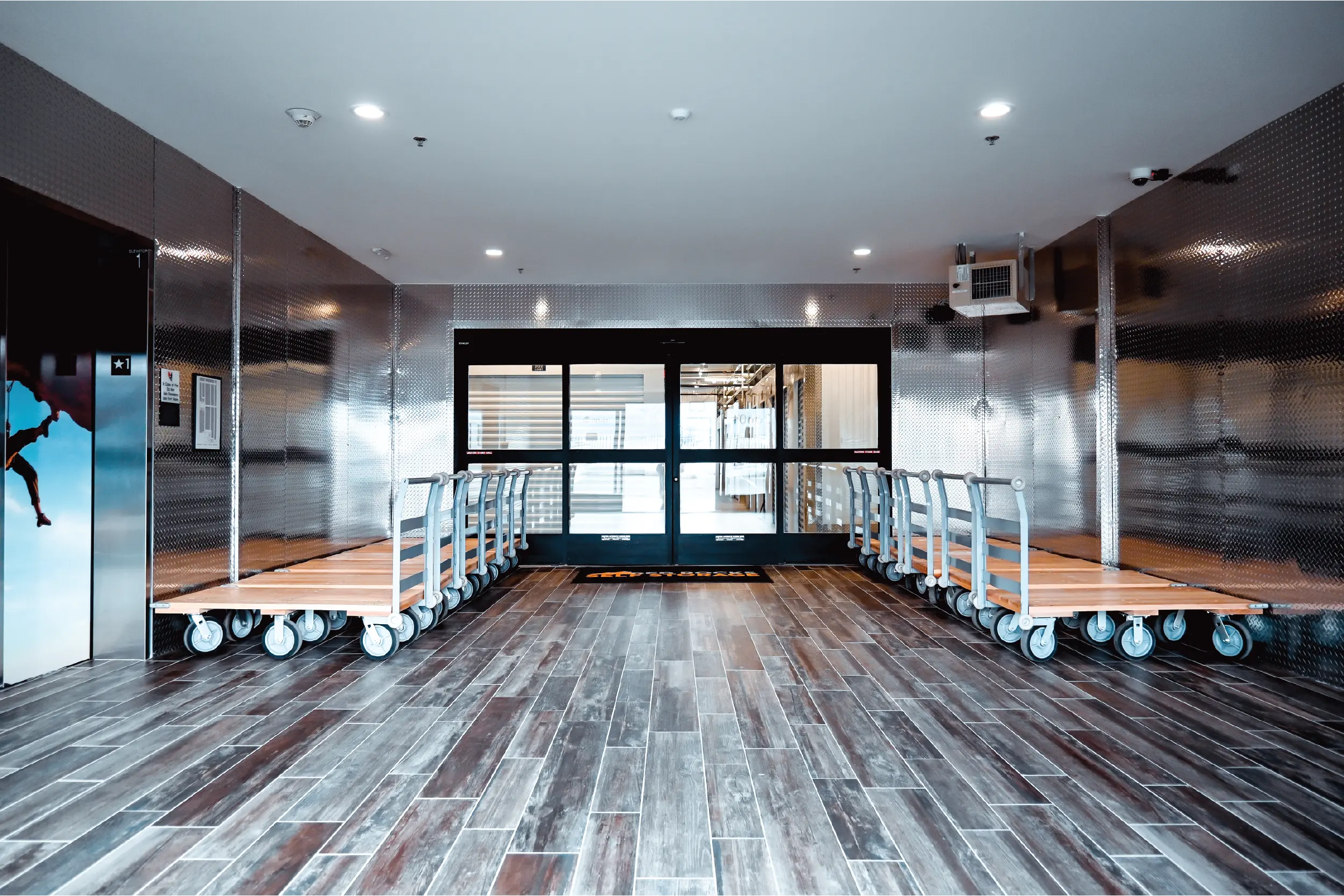 handcarts and dollies for storage