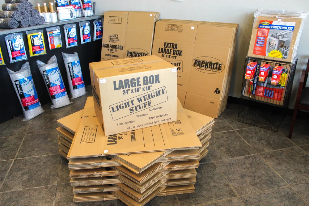 moving and packing supplies