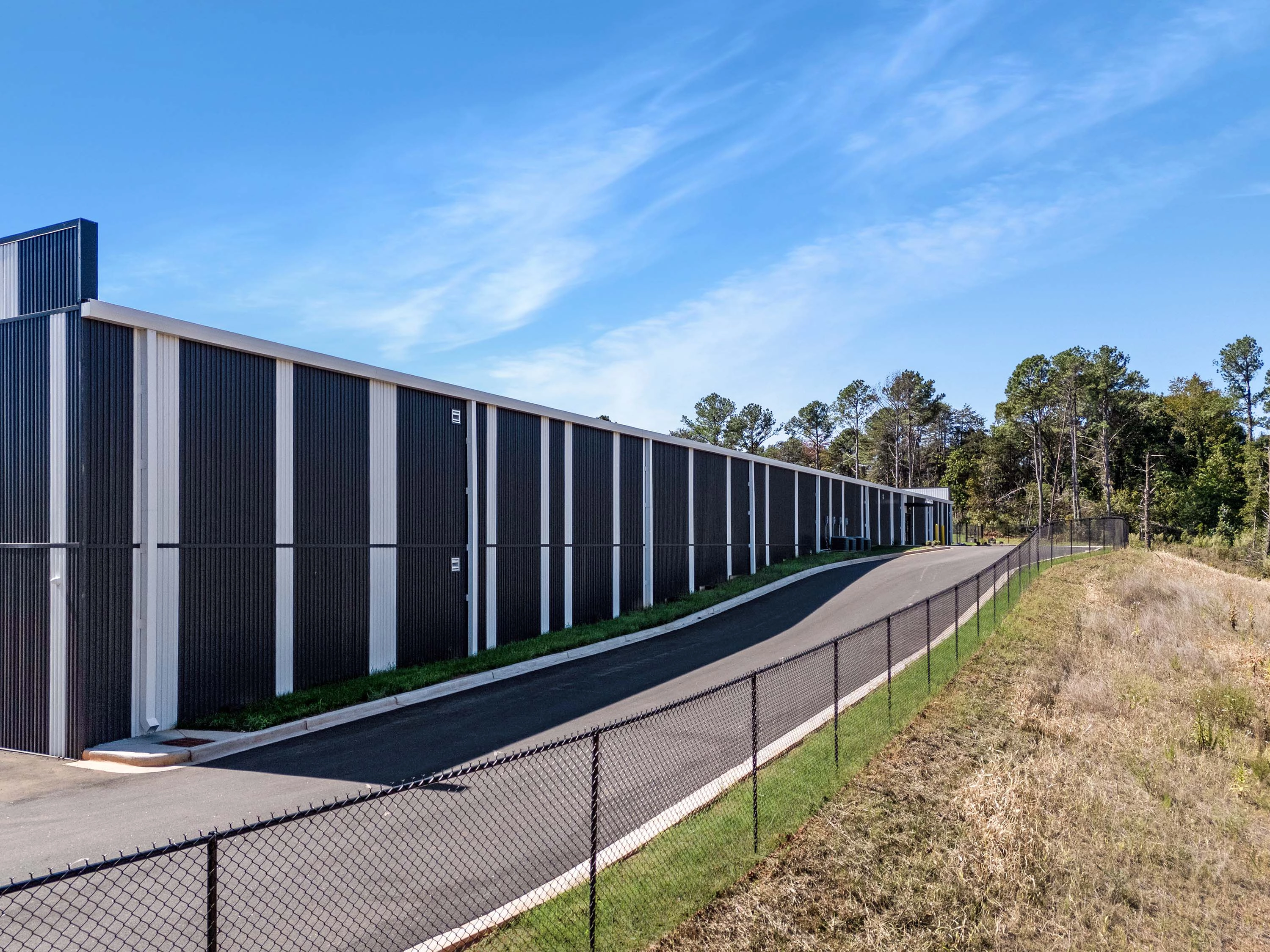 modern self storage facility