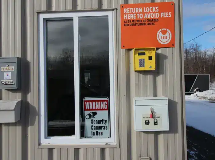 secure storage units