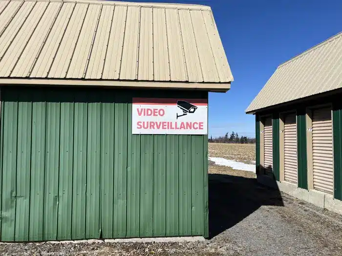 video surveillance storage units