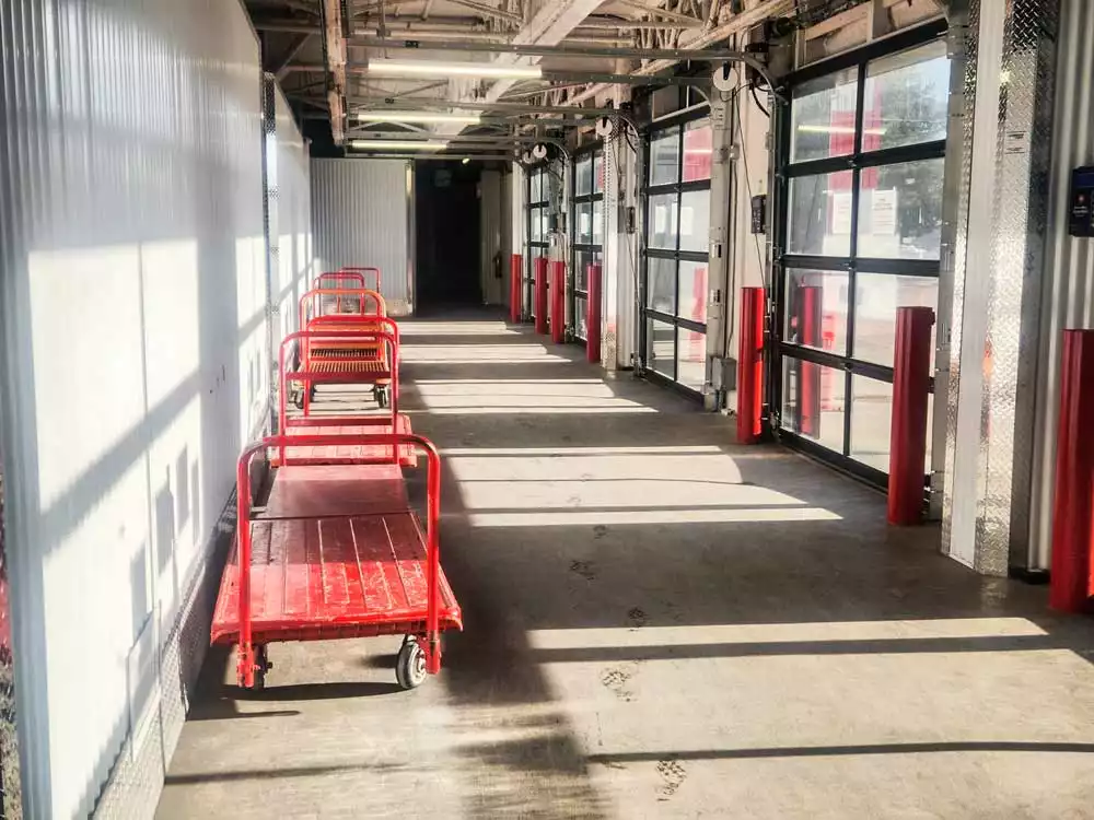 hand truck storage units