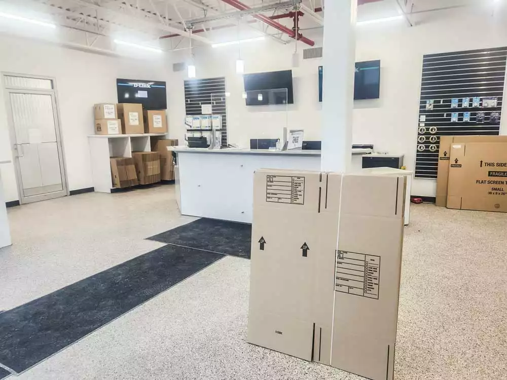 storage units office