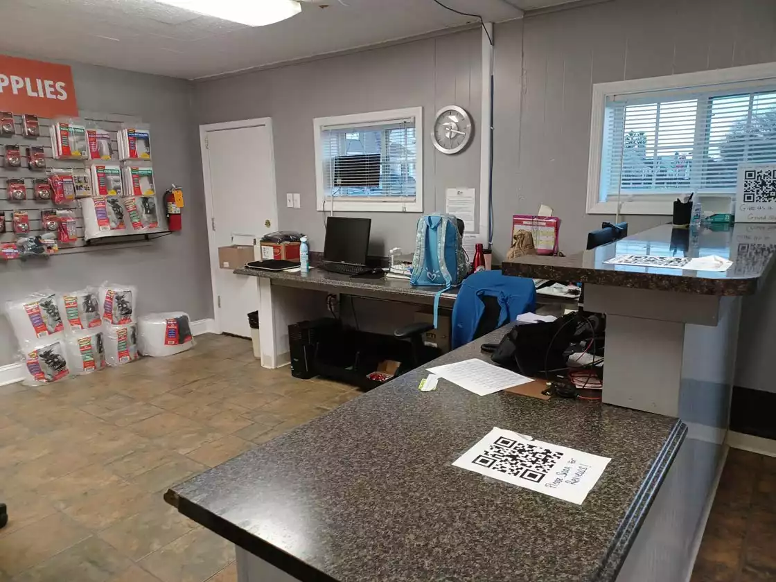 storage units office