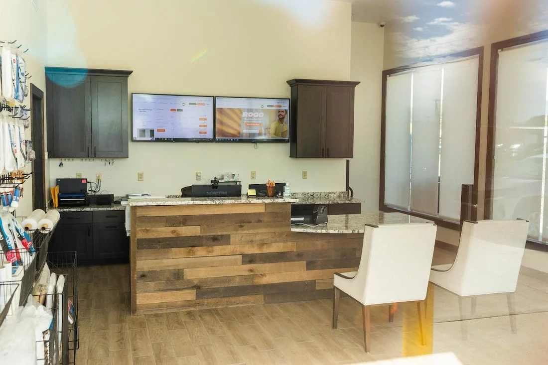 storage units office