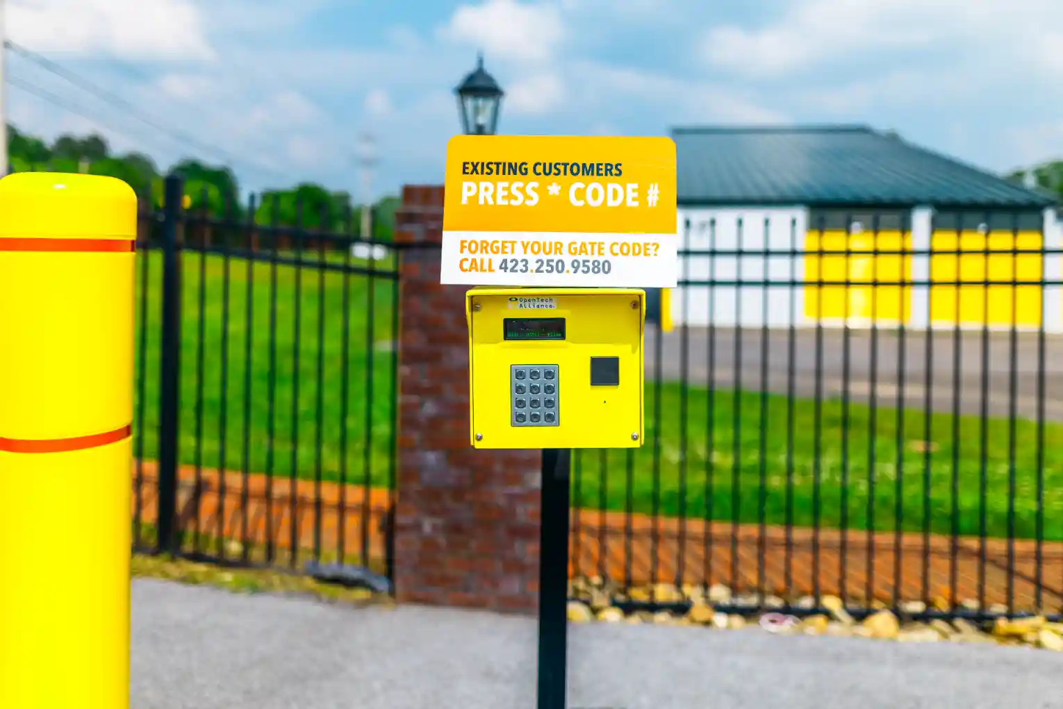 access control keypad storage units