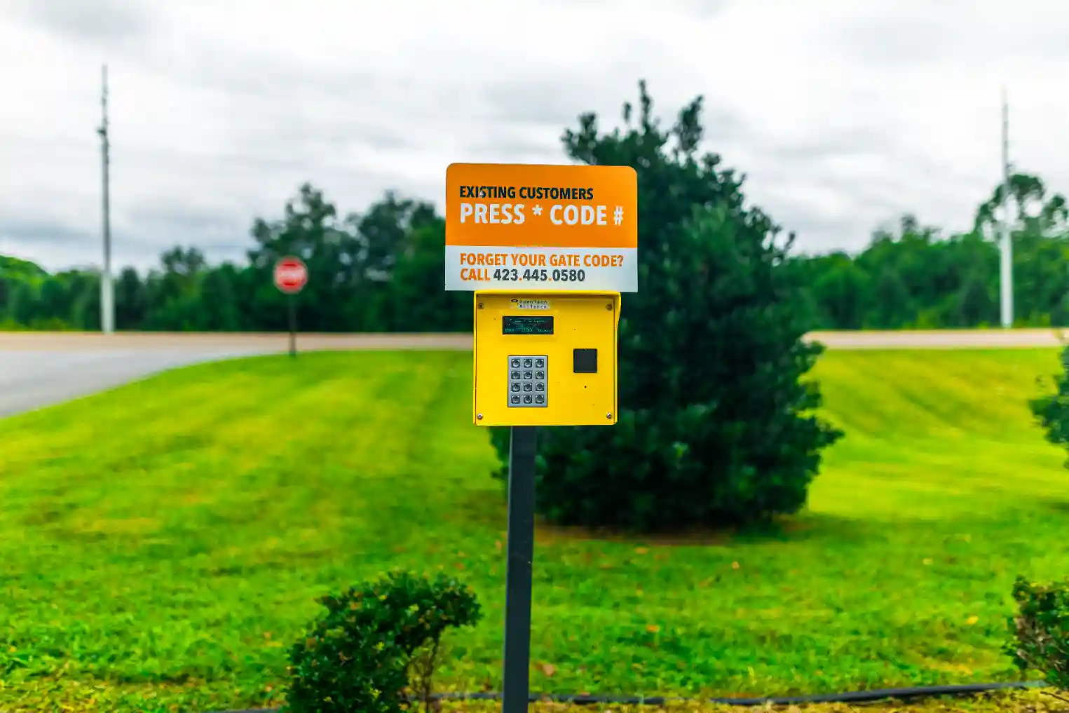 access control keypad storage units