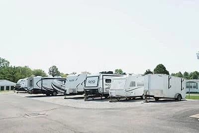 storage units parking lot