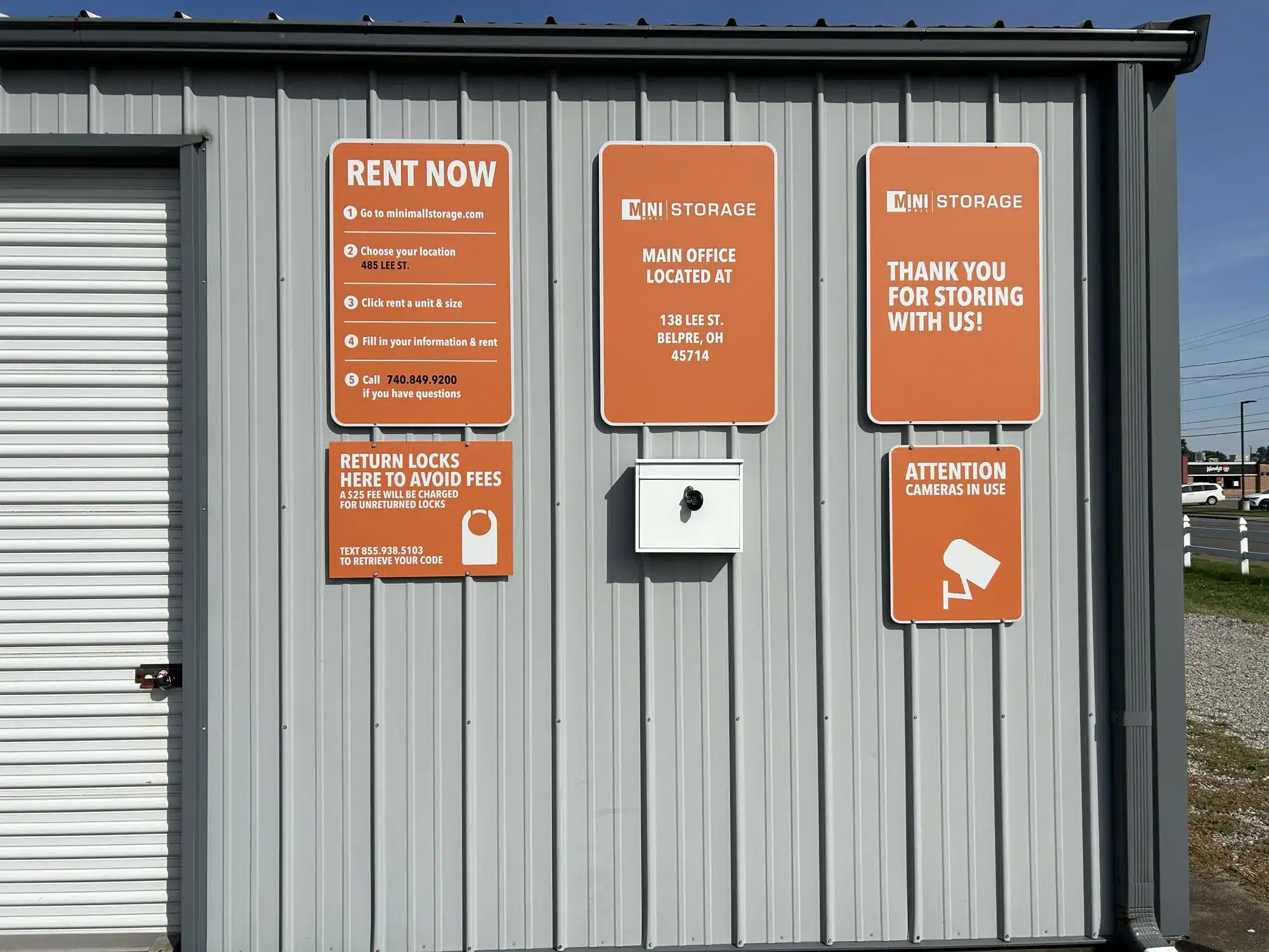 self storage units belpre