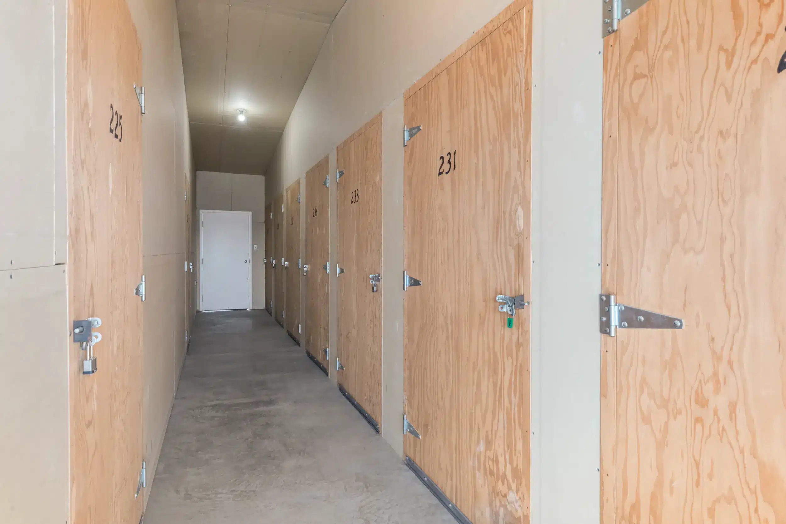 secure storage units