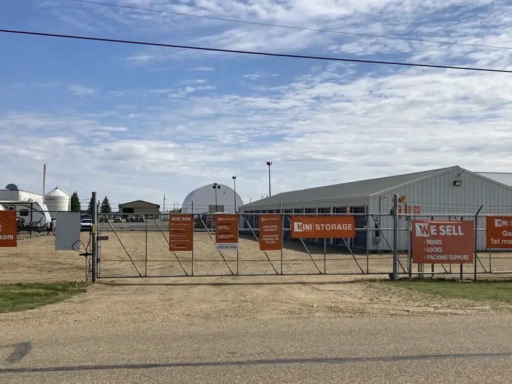self storage units camrose