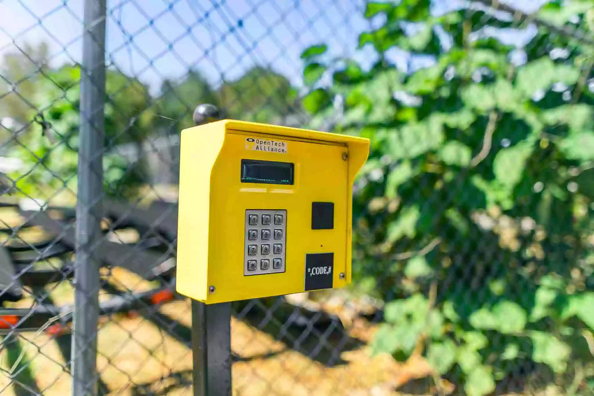 access control keypad storage units