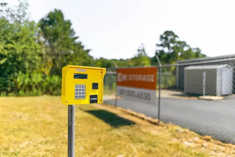 access control keypad storage units