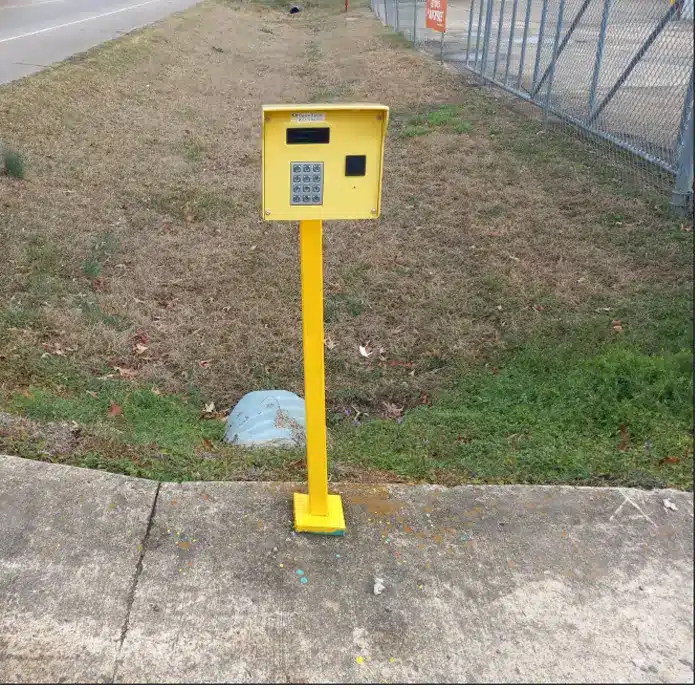 access control keypad storage units