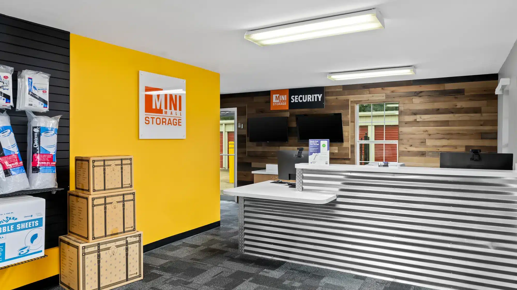 storage units office