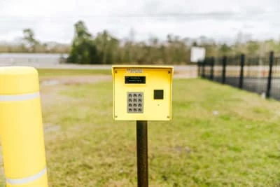 access control keypad storage units