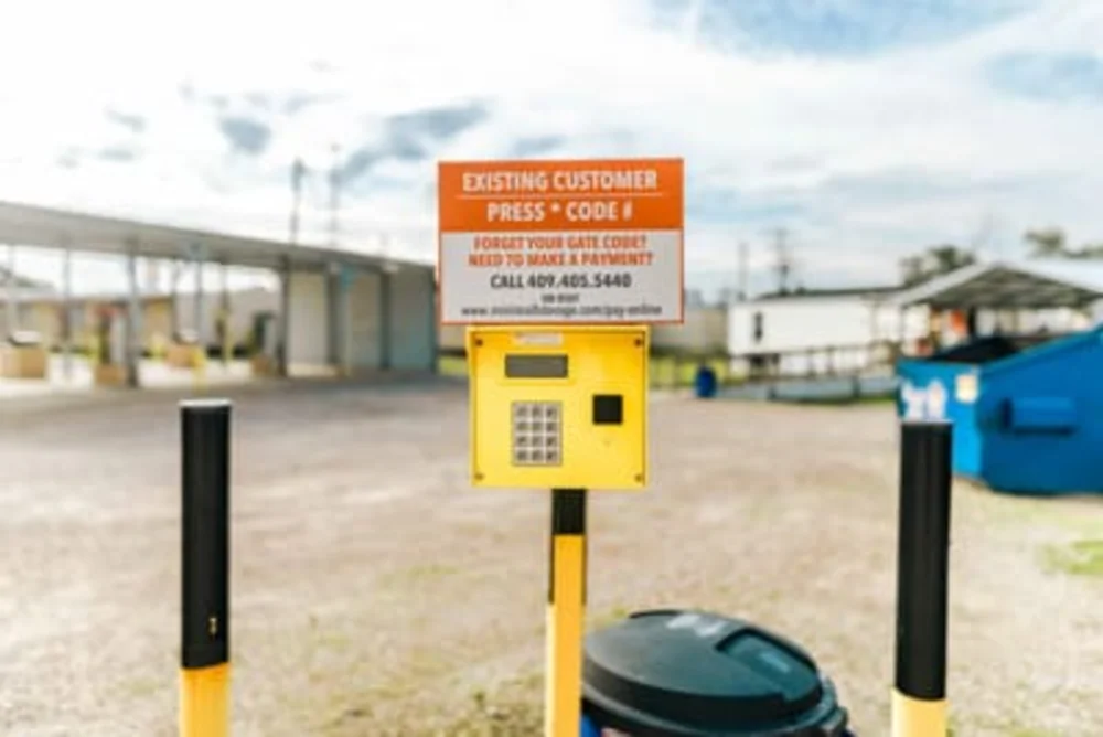 access control keypad storage units