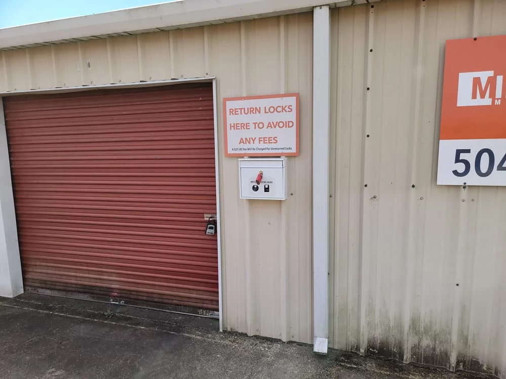 secure storage units