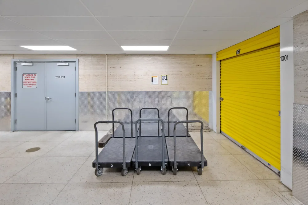 dollies and handcarts for storage