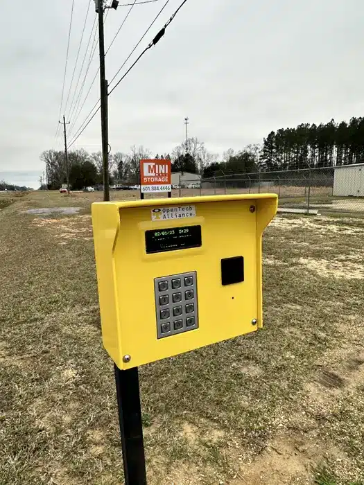 access control keypad storage units