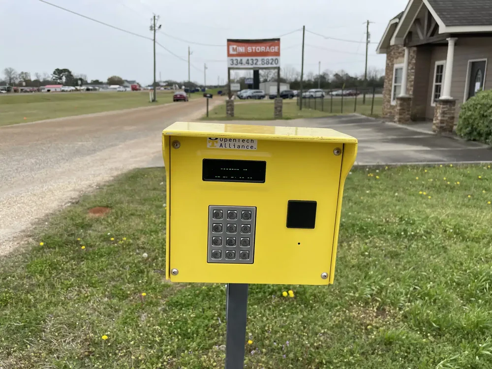 access control keypad storage units