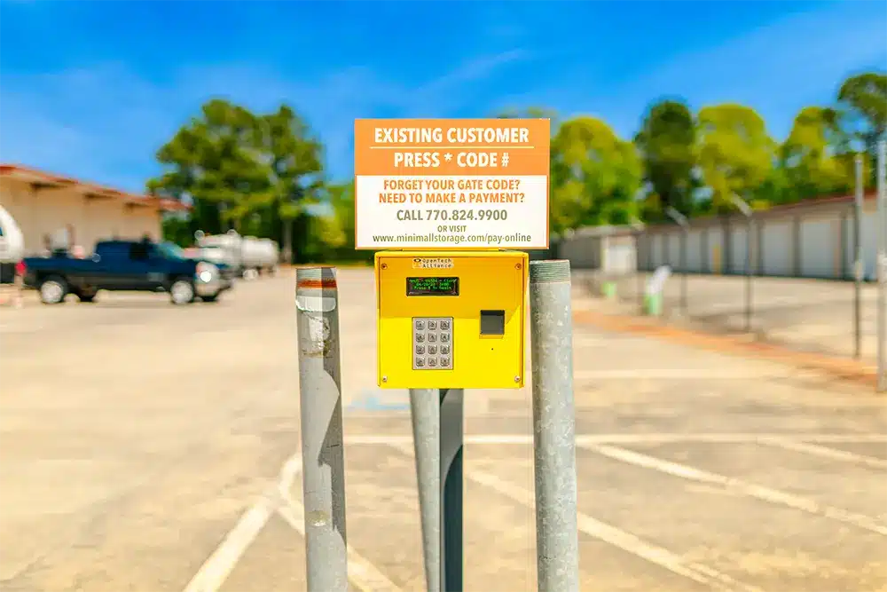 secure storage units