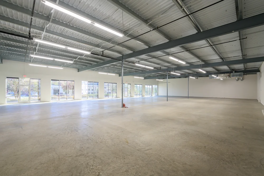 indoor unloading bay