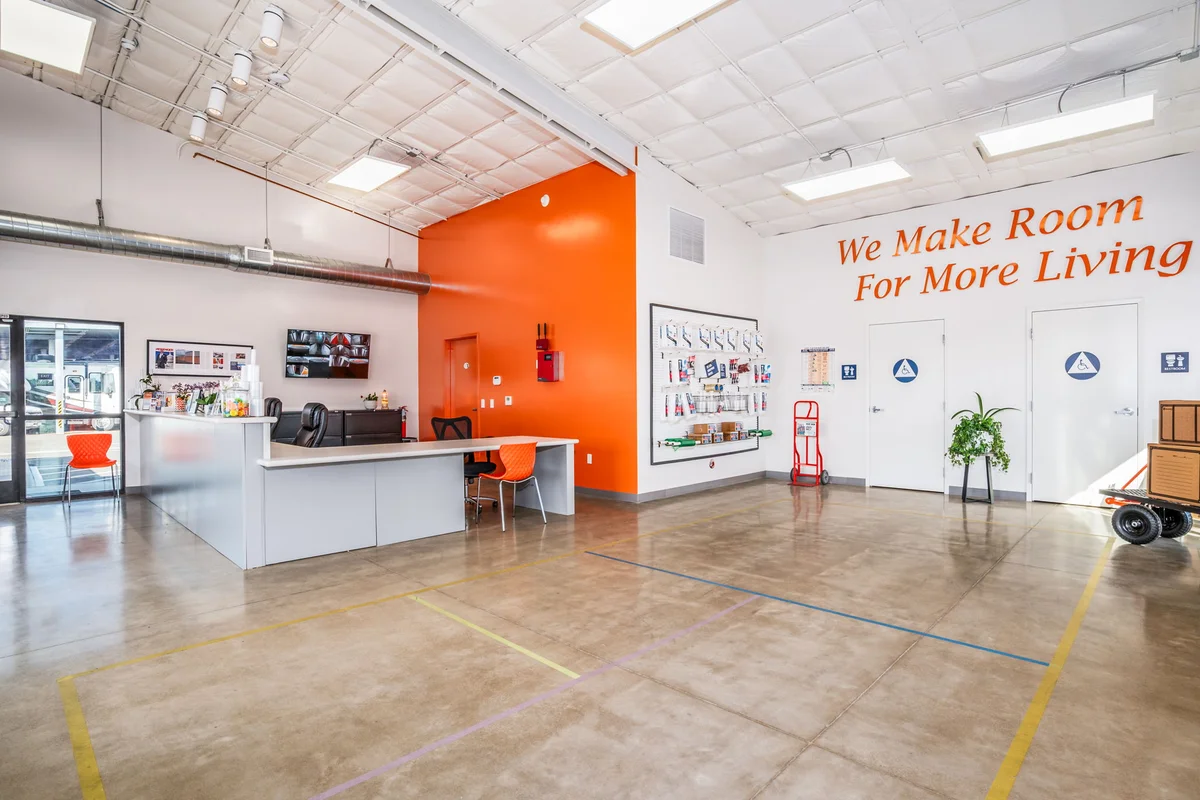 porterville storage office lobby