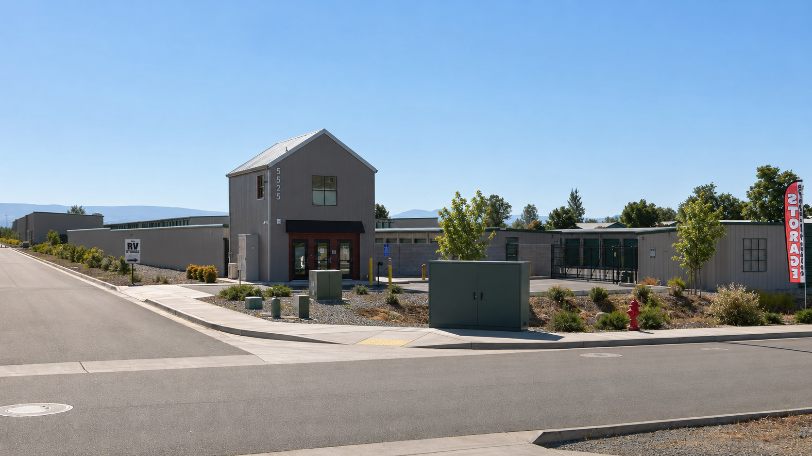 RV storage redding