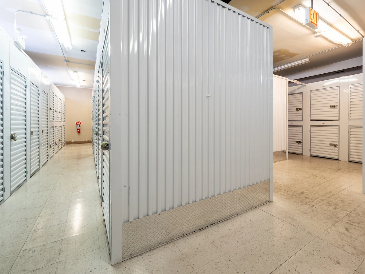 Small climate-controlled storage lockers at Storage Star in West Loop Chicago for personal items, boxes, and apartment storage