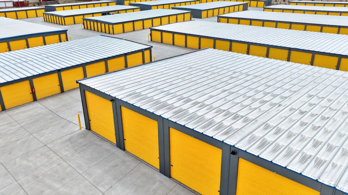 Variety of drive-up storage unit sizes available at Storage Star in Cheyenne WY