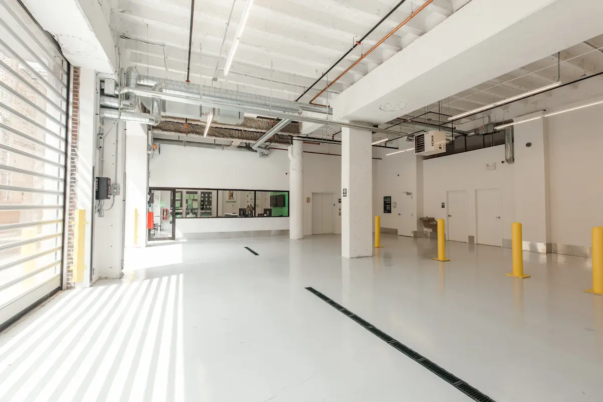 Heated indoor loading dock and moving supplies office at Storage Star on North Ashland