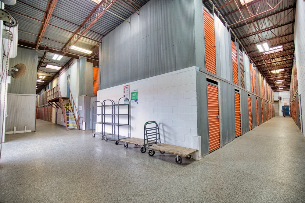 handcarts and dollies for storage