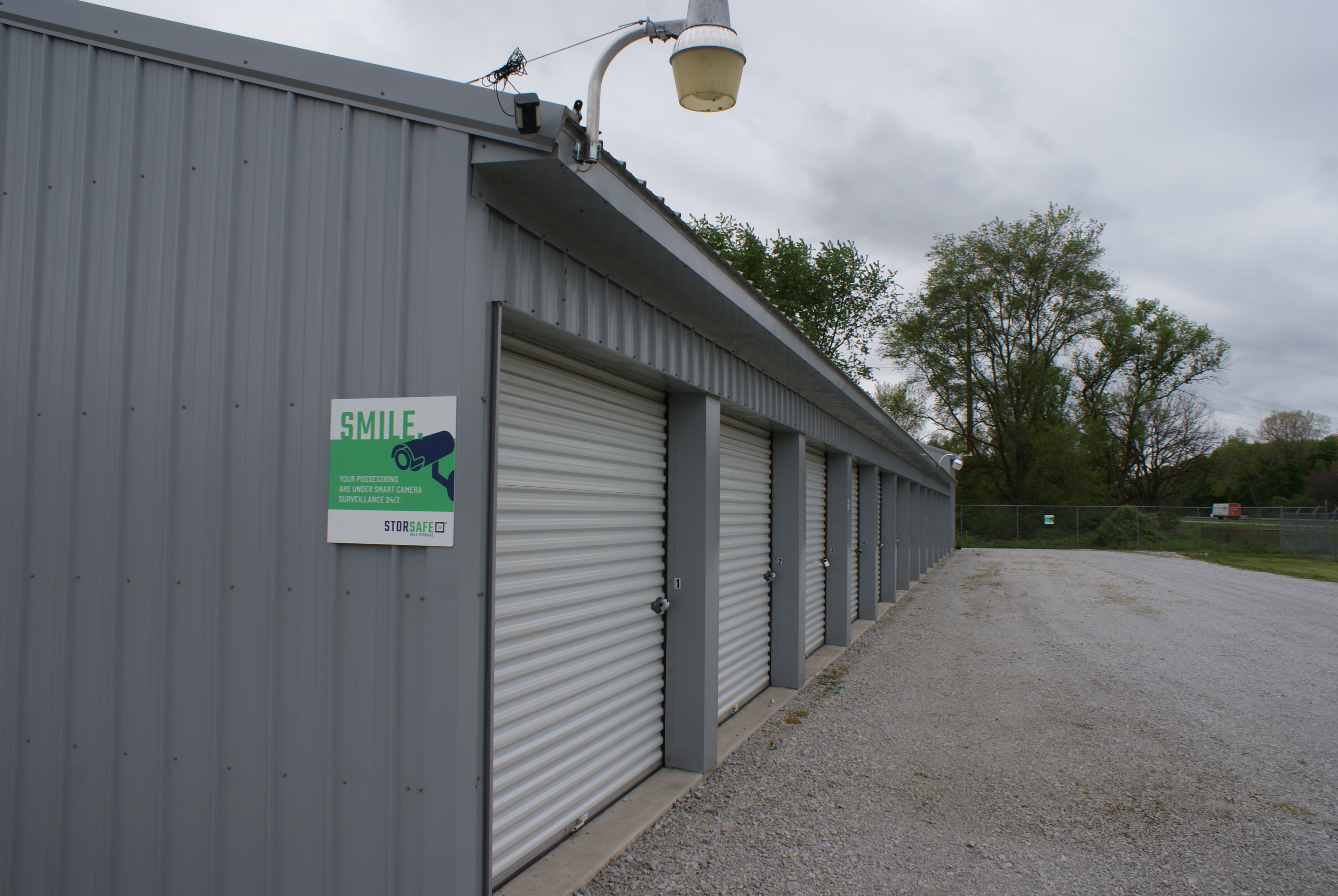 Well Lighted Drive Up Units