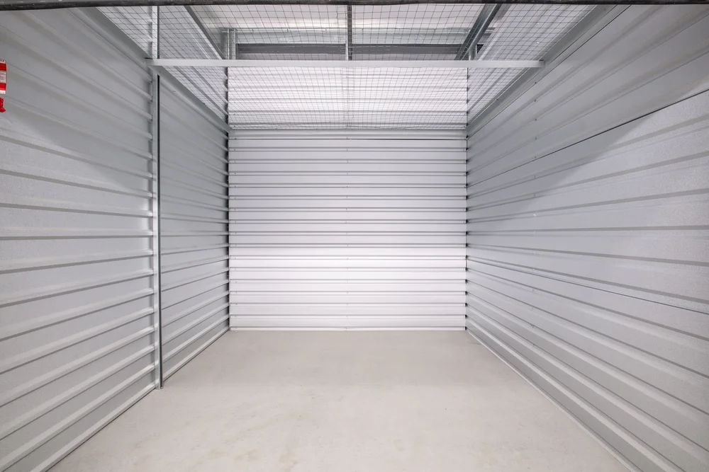 storage unit interior